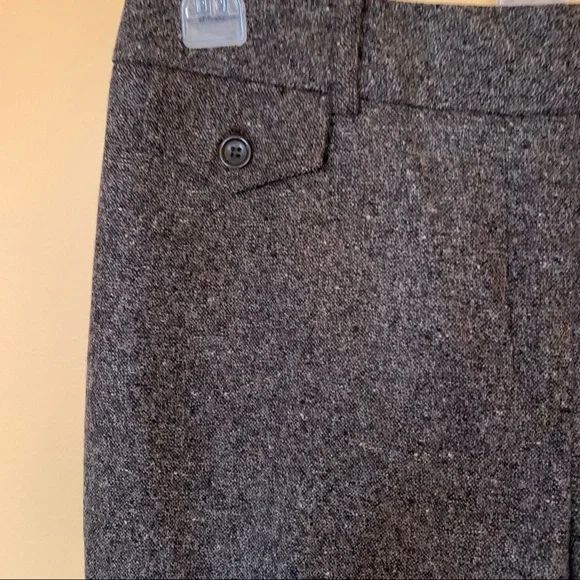 Ann Taylor/ Ann Taylor Straight Wide leg Trousers Wool Dress Pants Size 2. - Picture 9 of 15